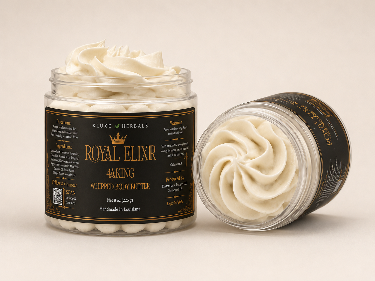 4AKing Whipped Body Butter