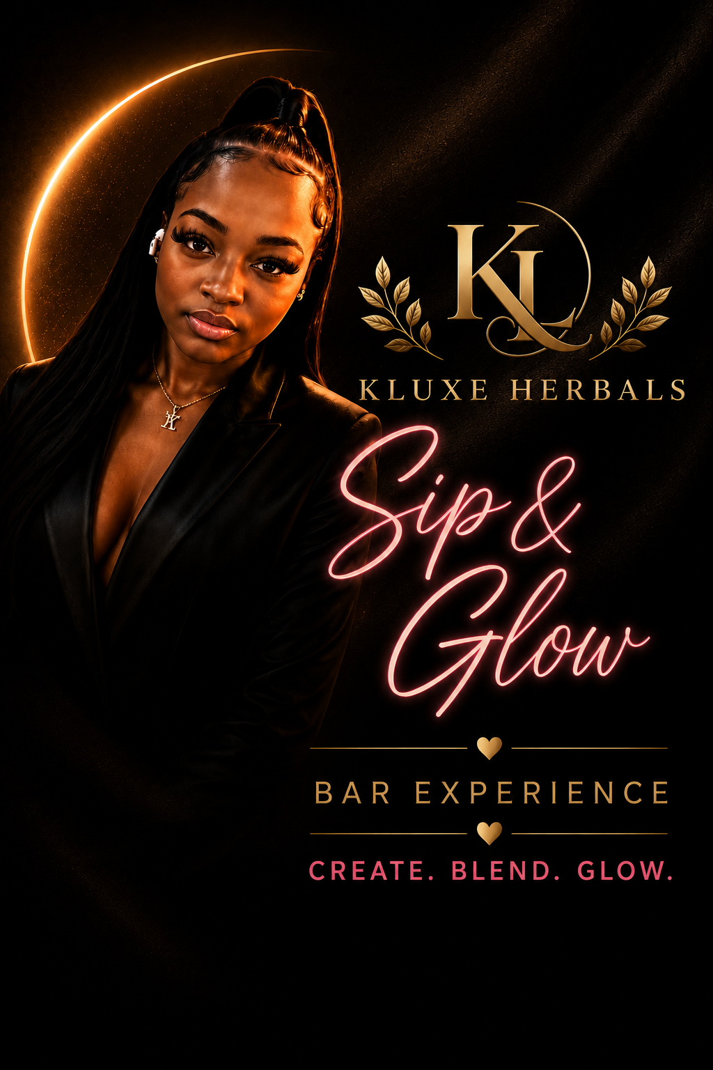 Sip & Glow Bar Experience