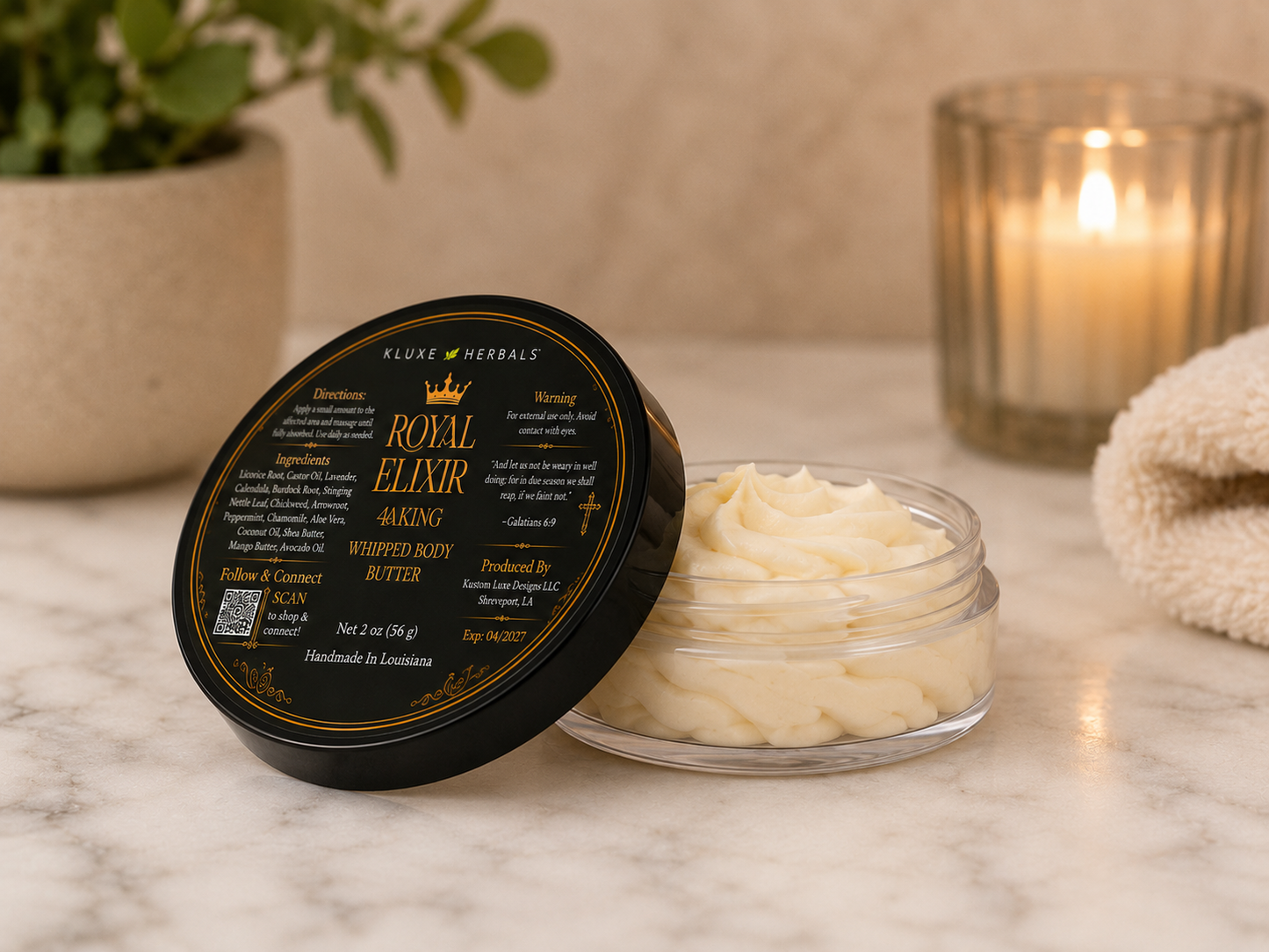 4AKing Whipped Body Butter