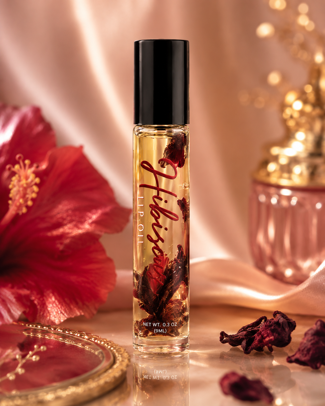 Hibiscus Flower Lip Oil