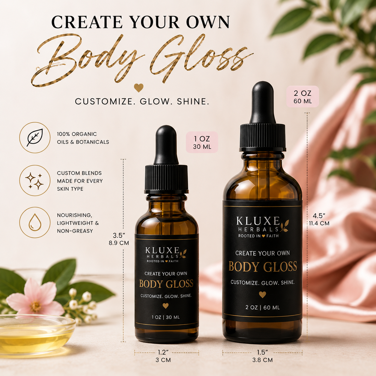 Create Your Signature Body Gloss – King's Collection