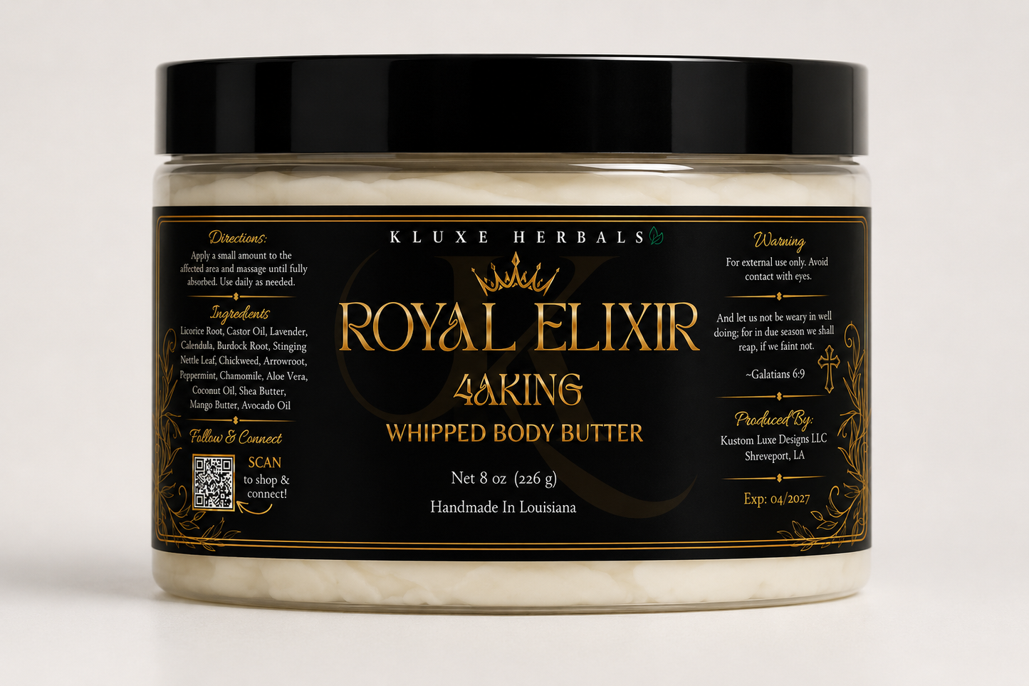 4AKing Whipped Body Butter