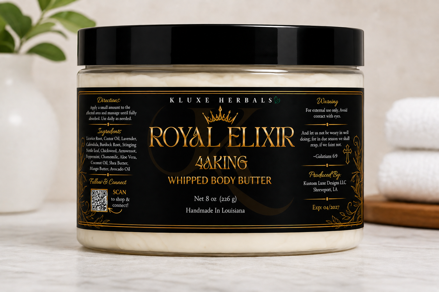 4AKing Whipped Body Butter