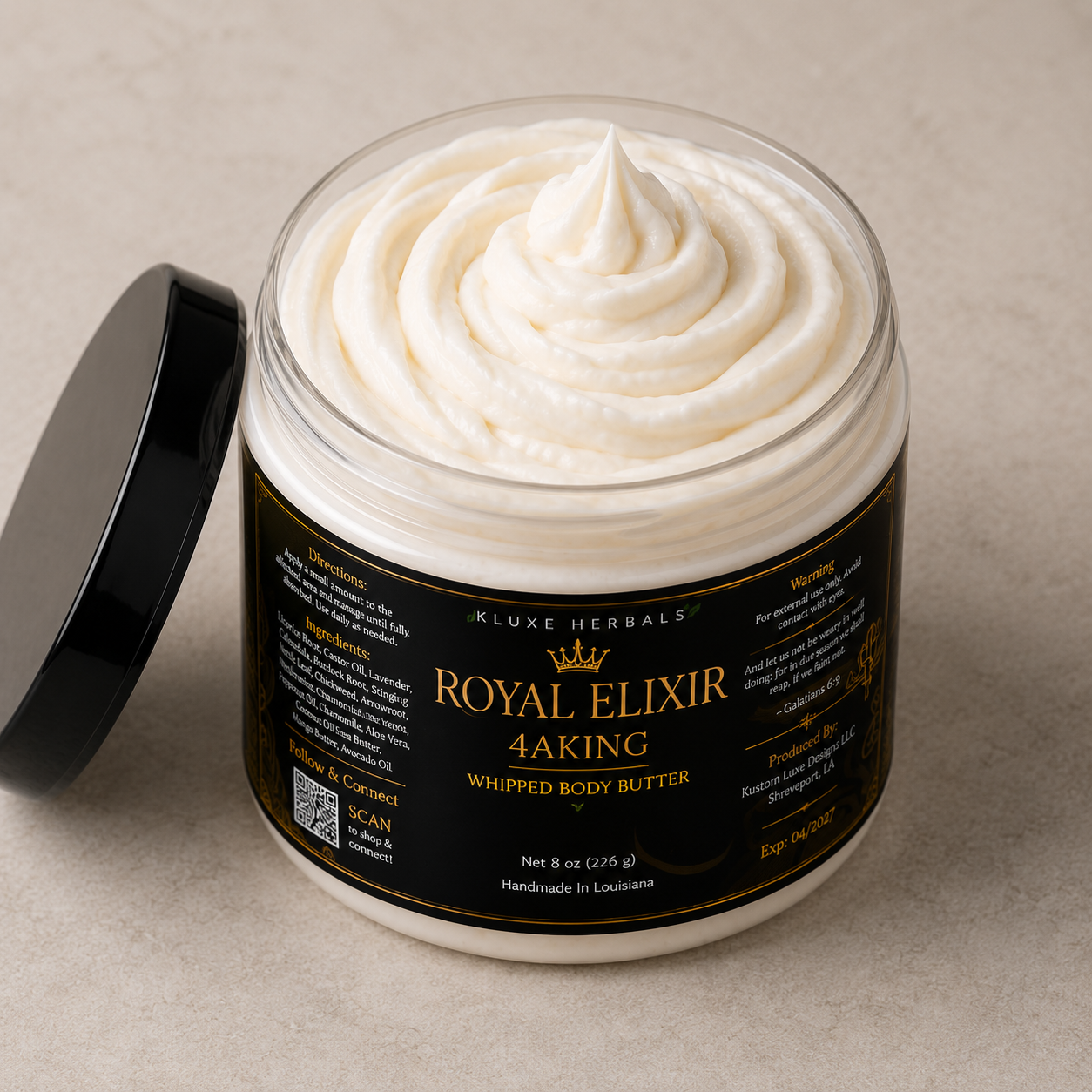 4AKing Whipped Body Butter
